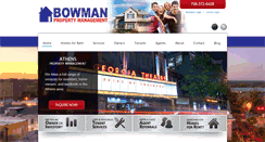 Desktop Screenshot of bowmanpropertymanagement.com